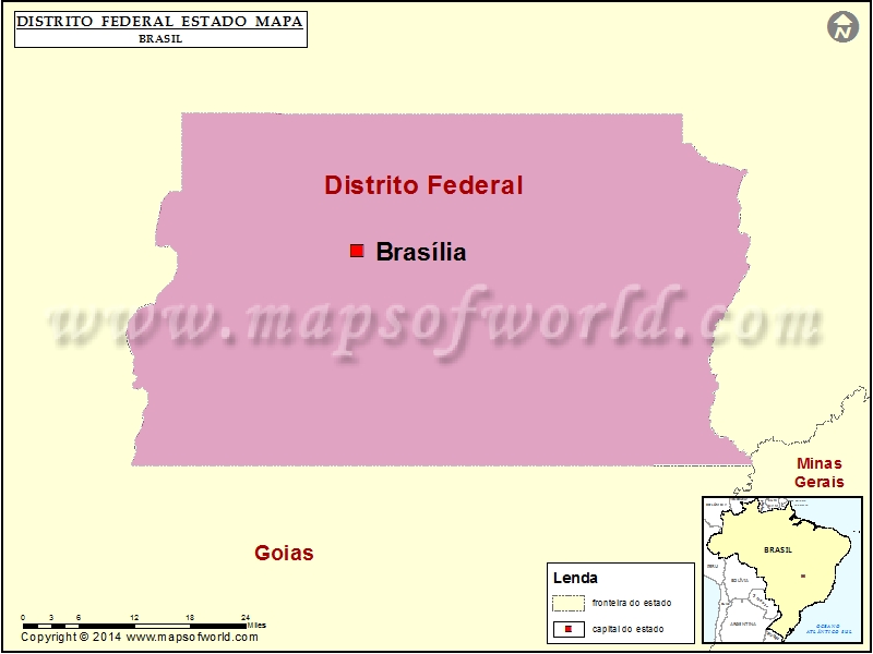 Distrito Federal Mapa