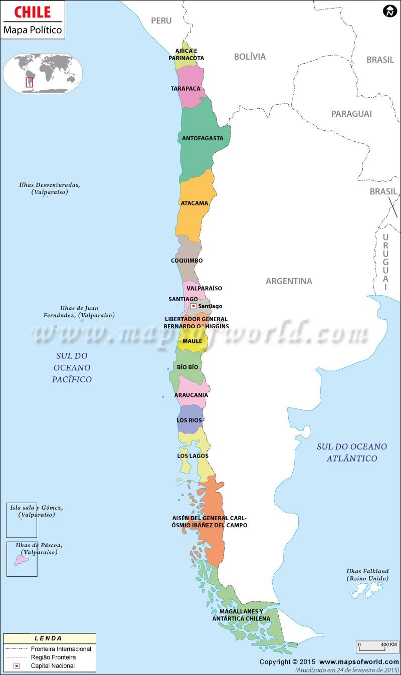 Chile Mapa