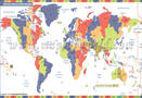 Mundial Zona Mapa Tempo