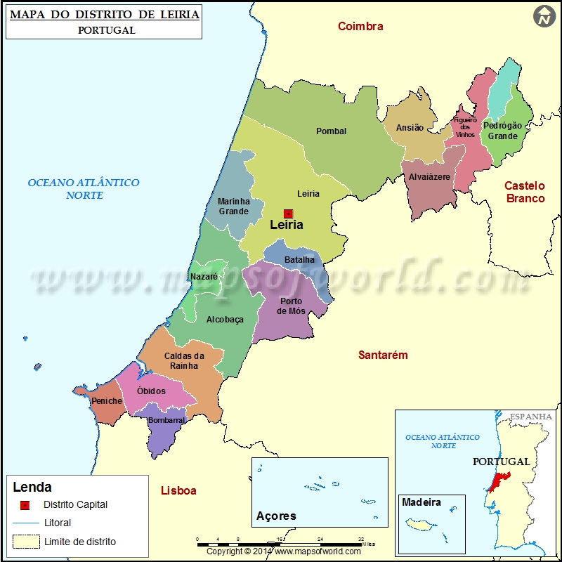 Cidades  Mapas de Portugal e do mundo